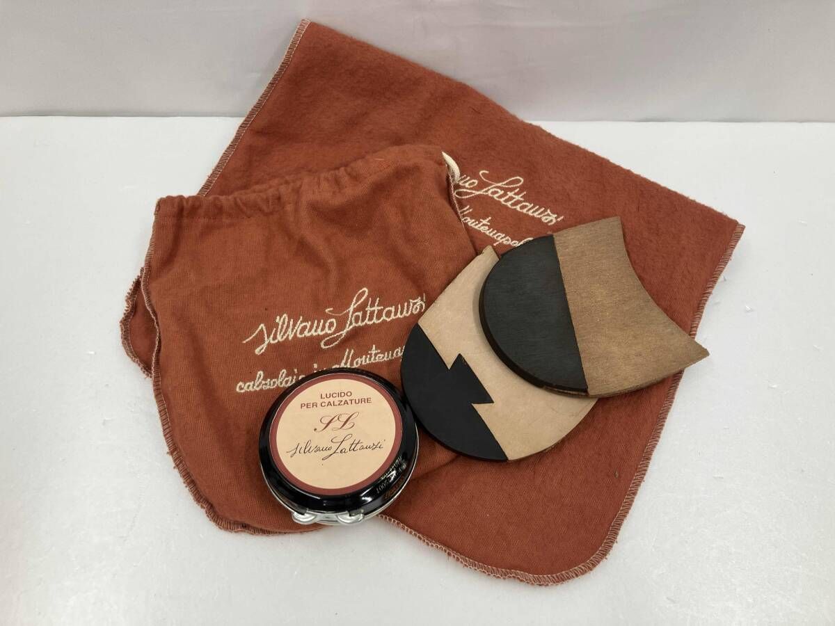 SILVANO シルバノ ラッタンジ サイドゴアブーツ ショートブーツ 付属品あり サイズ41 グリーンブラック 通年 その他 ブーツ 革靴 靴