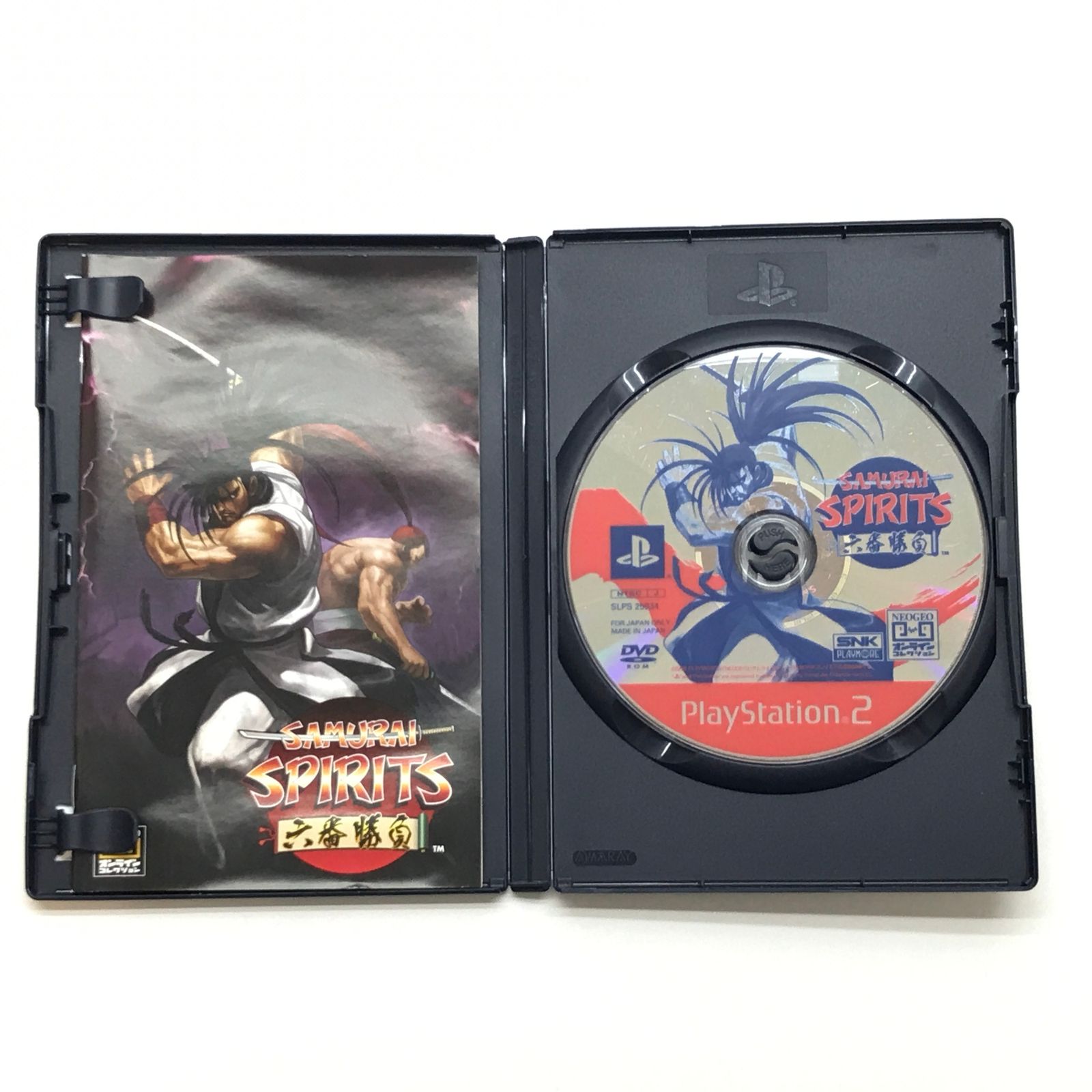 □SNK PS2ソフト NEOGEOオンラインコレクション THE BEST サムライ