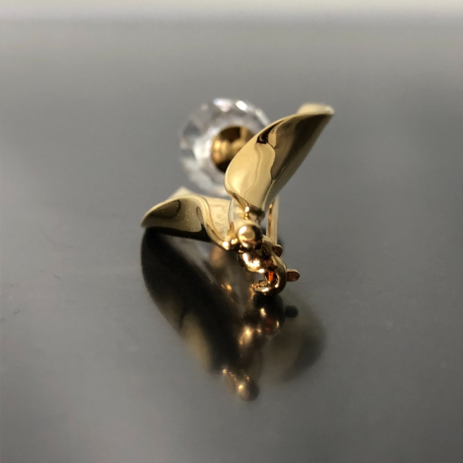 Swarovski スワロフスキー ブローチ チューリップ ゴールドカラー 重量