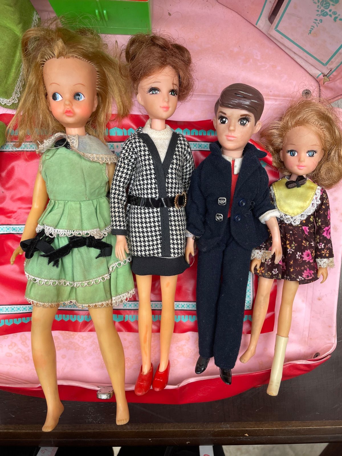 初代リカちゃんシリーズ スカーレットちゃん ワタルくん いずみちゃん