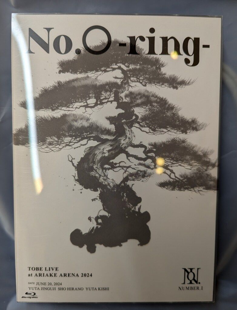 Number_i 初回限定生産盤 人気 2024 No.O -ring- Number_i LIVE TOUR