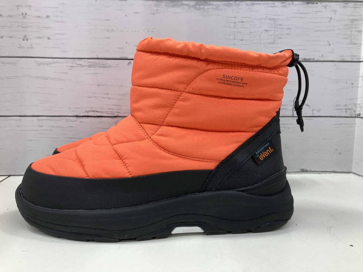 SUICOKE ショートブーツ スノーブーツ オレンジ 26 0 冬
