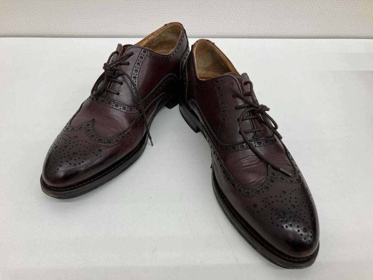 Berwick バーウィック ドレスシューズ 070420 ブラウン 26 cm