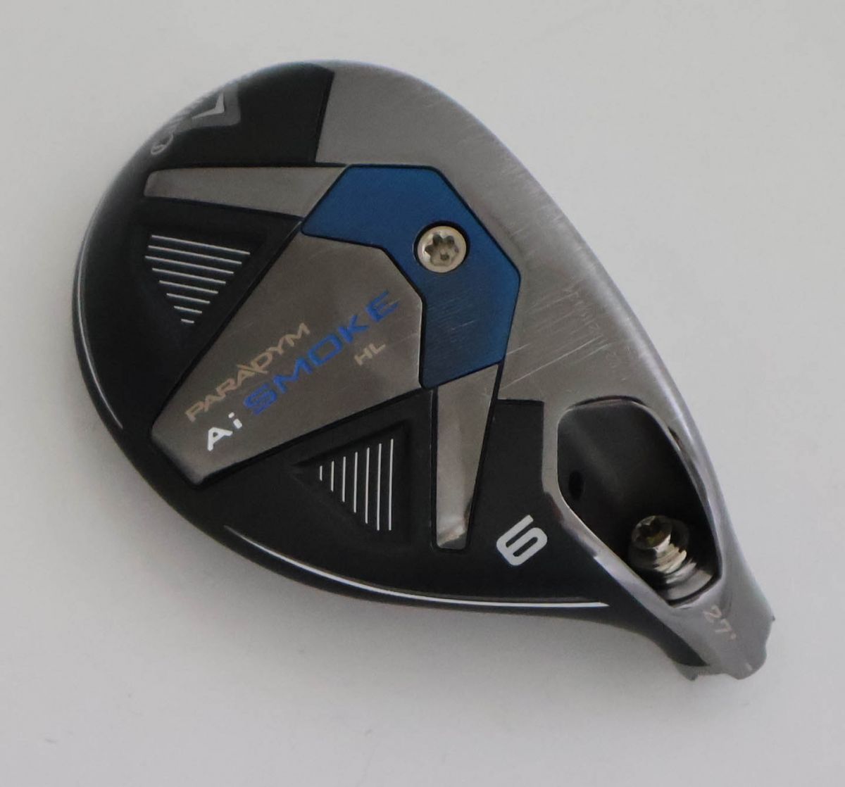 ●2025年モデル キャロウェイ PARADYM Ai SMOKE HL ユーティリティー 6 H 27° ヘッド 83471◎