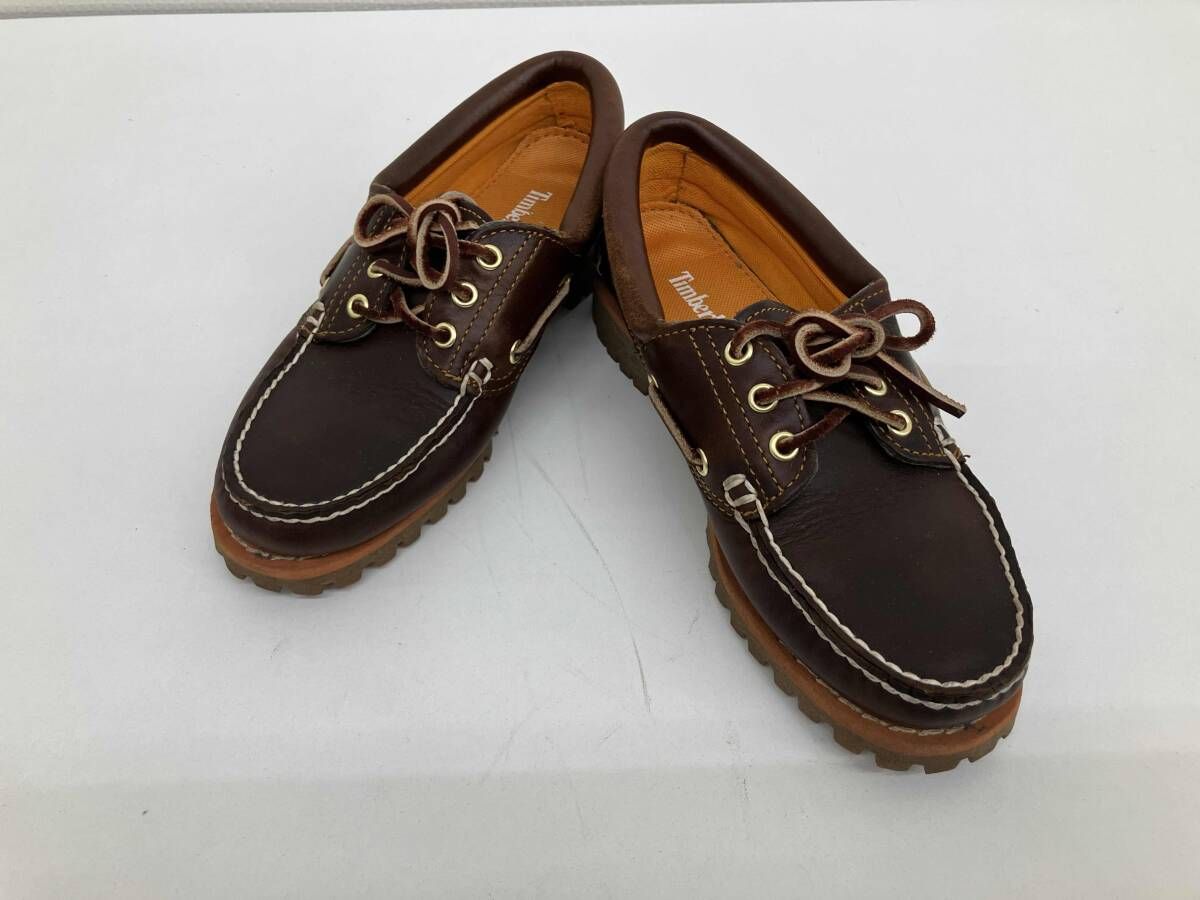 Timber land ティンバー ランド レディース 23 cm 8211 A スリーアイクラシックラグ ボートシューズ ブラウン