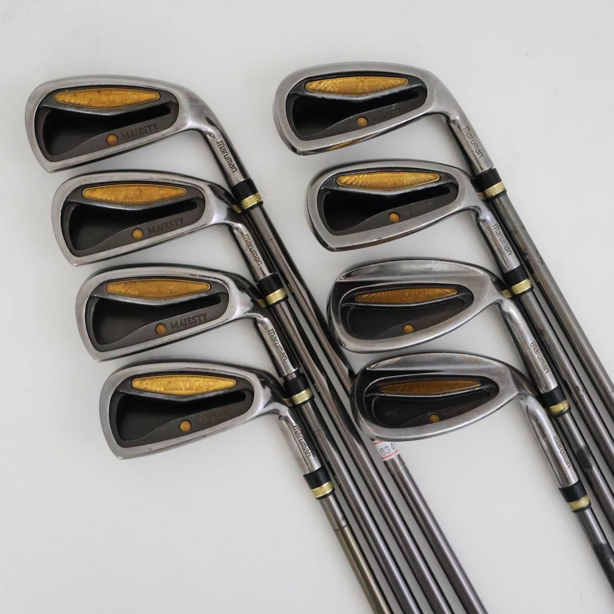 ●訳有 マルマン MAJESTY マジェスティプレステジオアイアン 8本セット カーボン R 83486