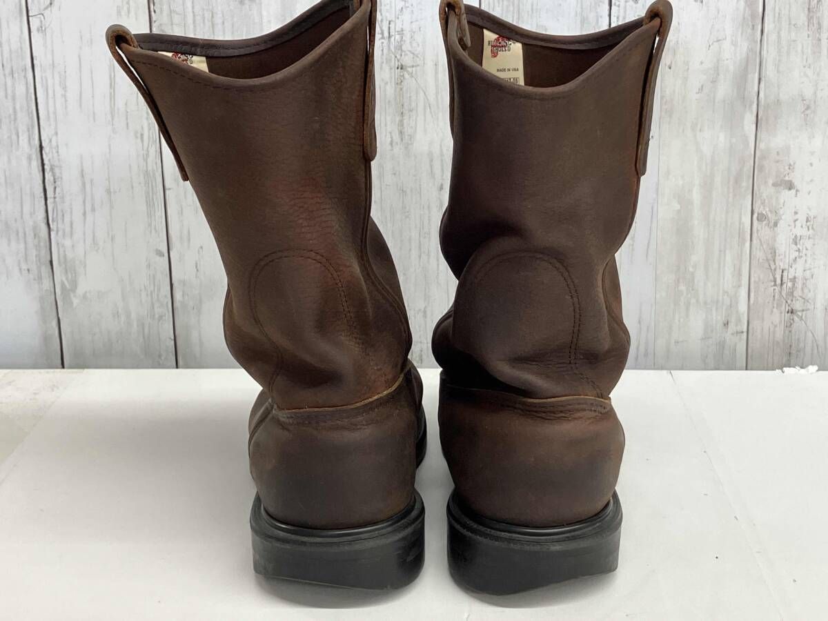 RED WING 2259 ペコスブーツ レッドウィング レザーブーツ ブラウンsize 8