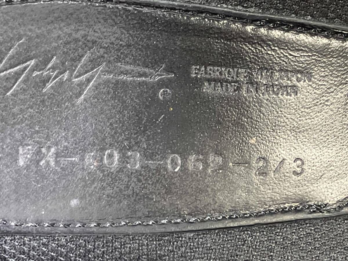 21 AW YOHJI FEMME サイドジップレースアップブーツ サイズ3 ブラック ヨウジヤマモトファム