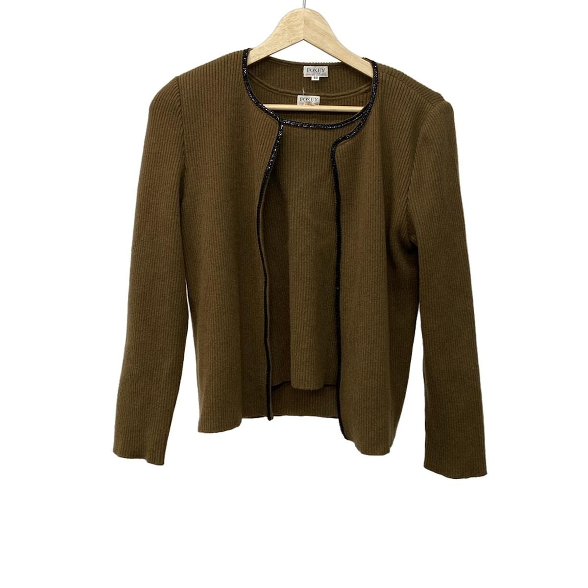 フォクシー　アンサンブル FOXEY(フォクシー) アンサンブル レディース美品 - ブラウン