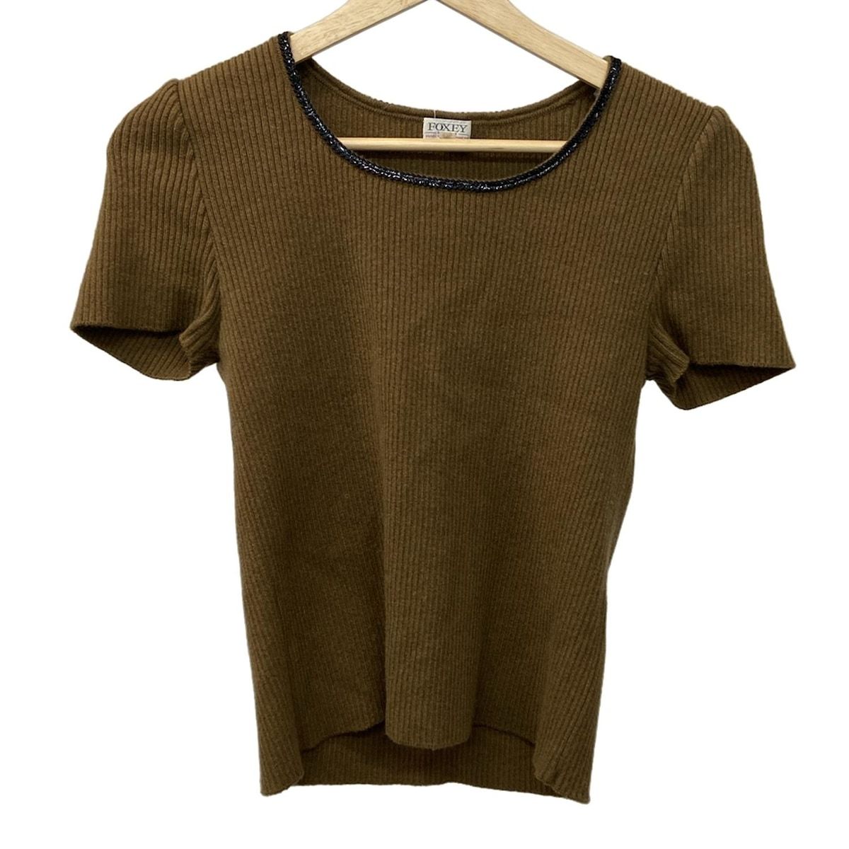 フォクシー　アンサンブル FOXEY(フォクシー) アンサンブル レディース美品 - ブラウン