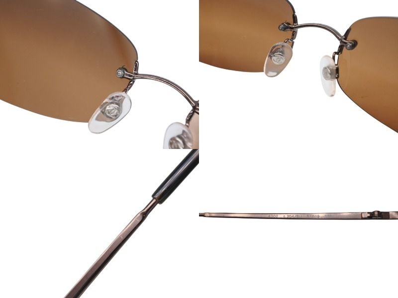 CHANEL シャネル リムレス サングラス 4002 c.204/6U サイズ57□19 130