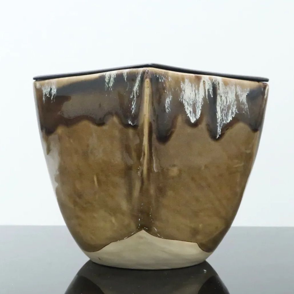 茶道具】高取焼 菱形水指 - メルカリ