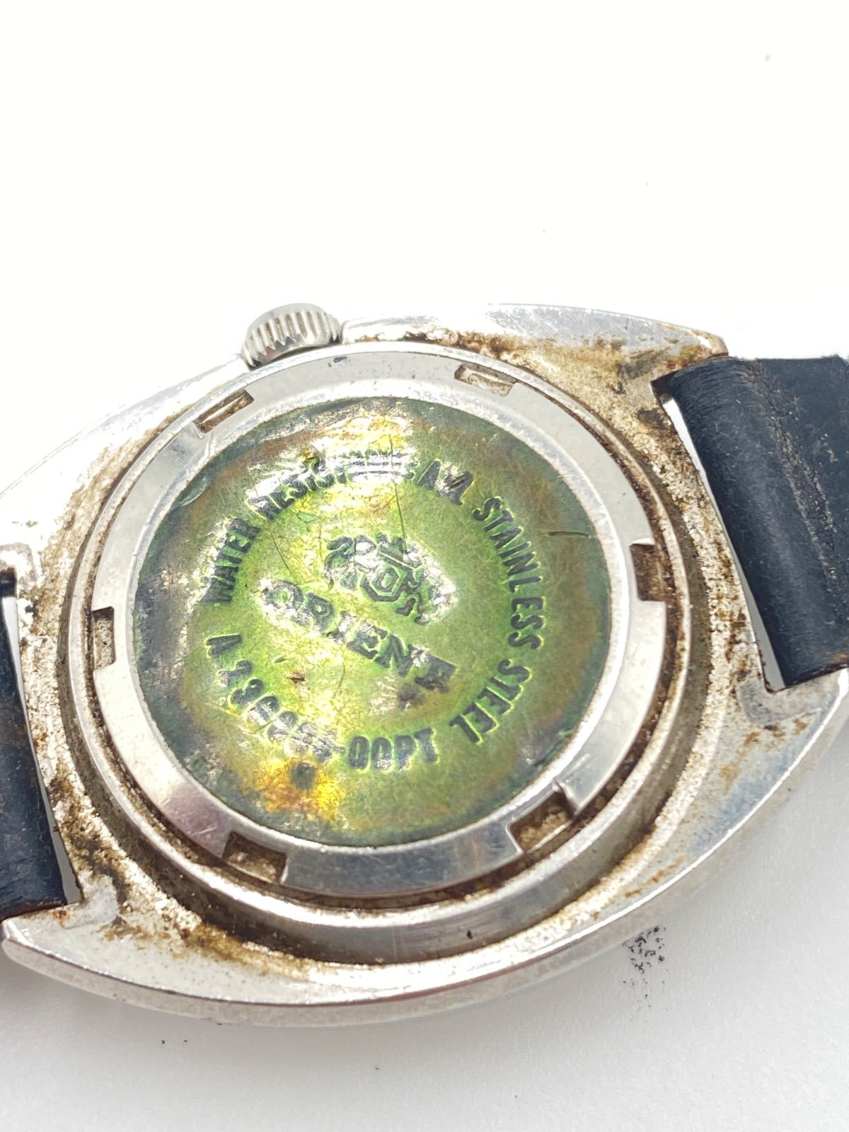 オリエント 自動巻き腕時計 A 239604-00 PT 稼働