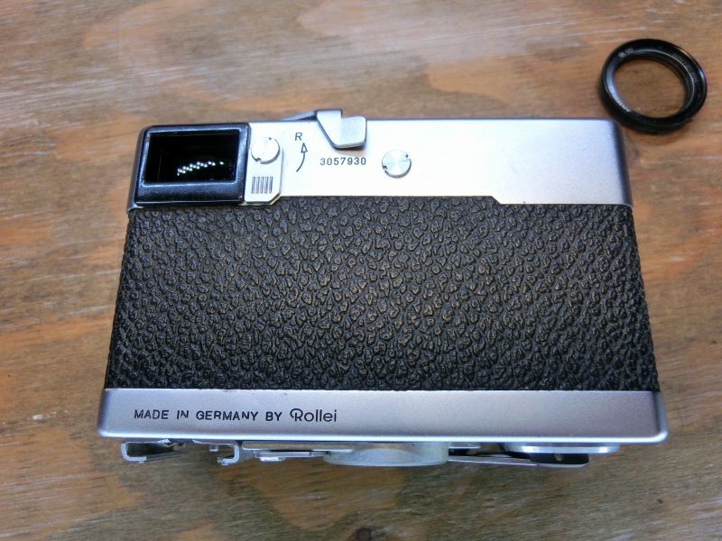 7724 良品 Rollei 35 露出計OK ドイツ製 シルバー ローライ フィルム