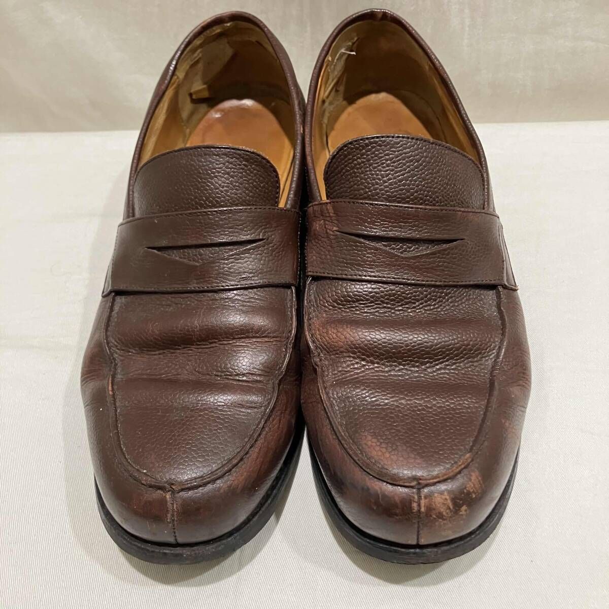 PARABOOT ローファー コインローファー size 26.0 ブラウン パラブーツ