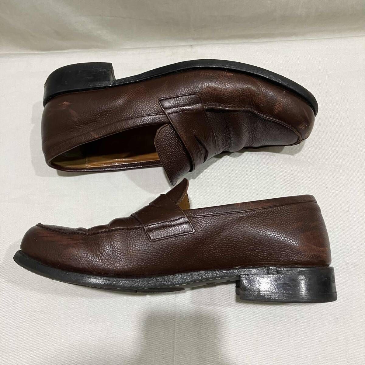 PARABOOT ローファー コインローファー size 26.0 ブラウン パラブーツ