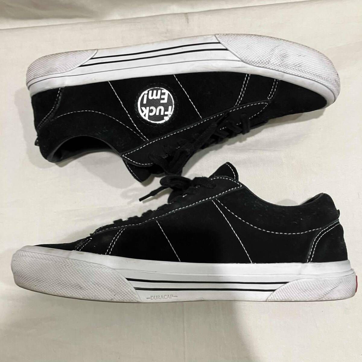 VANS × supreme スニーカー Skate Sid S Fuck Em size 27.5 ブラック