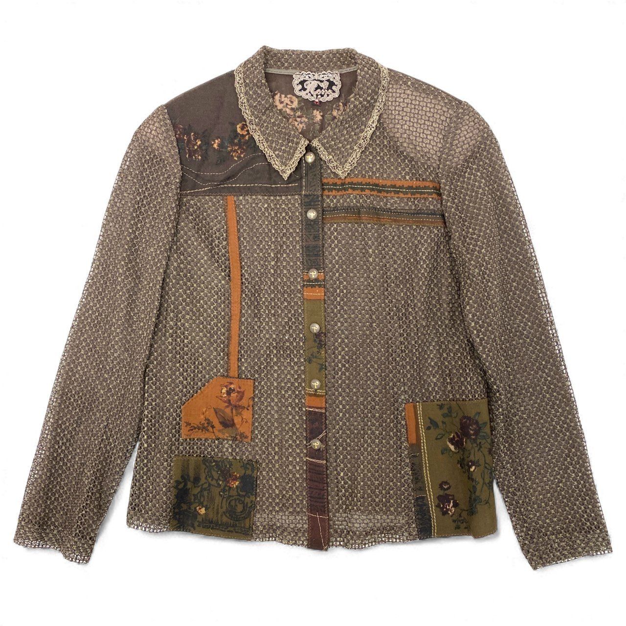 11k28《美品》 import rossa インポートロッサ セットアップ 花柄