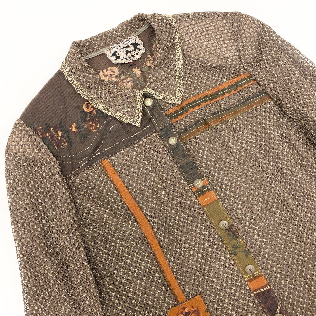 11k28《美品》 import rossa インポートロッサ セットアップ 花柄