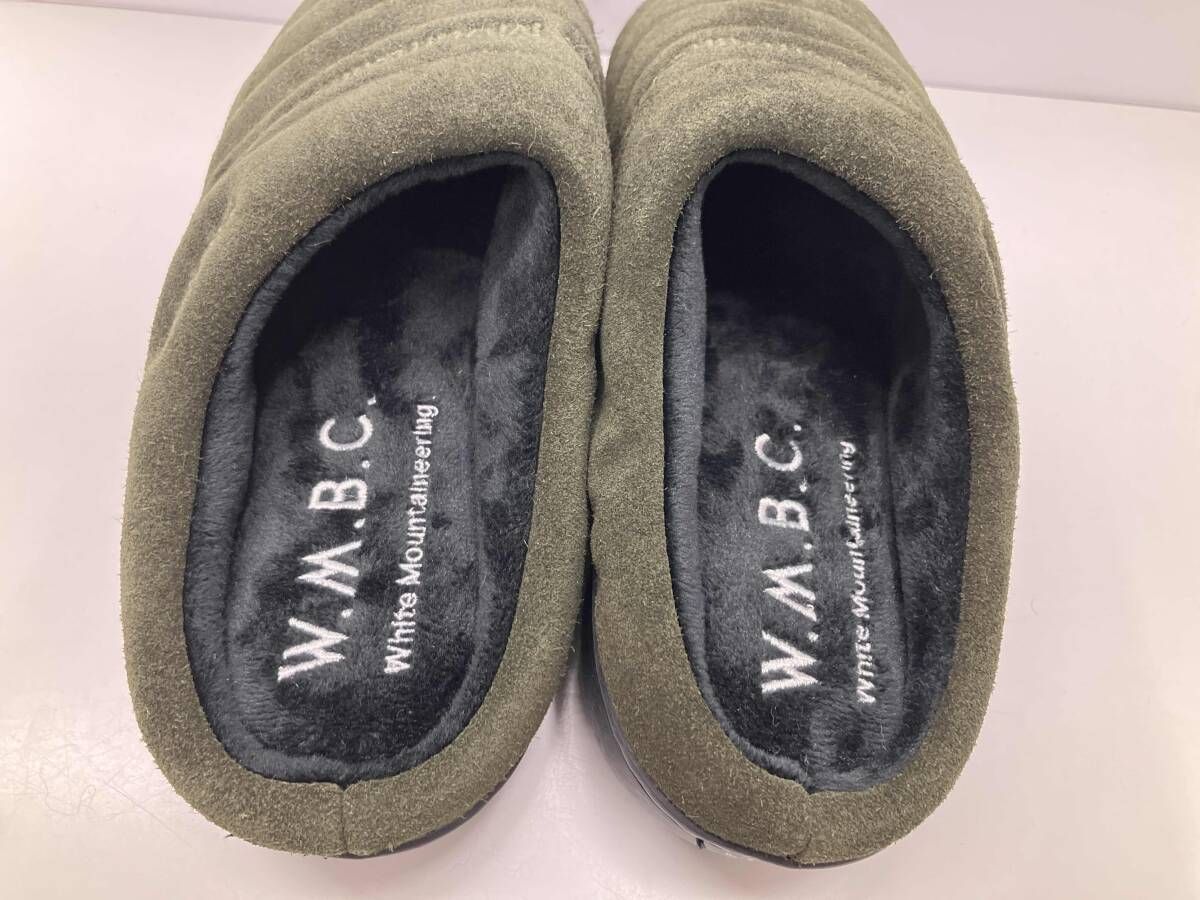  WHITE MOUNTAINEERING SUBU ホワイトマウンテニアリング スブ ウィンターサンダル スリッポン カーキ スウェード W M B C ローファー ブーツ 革靴