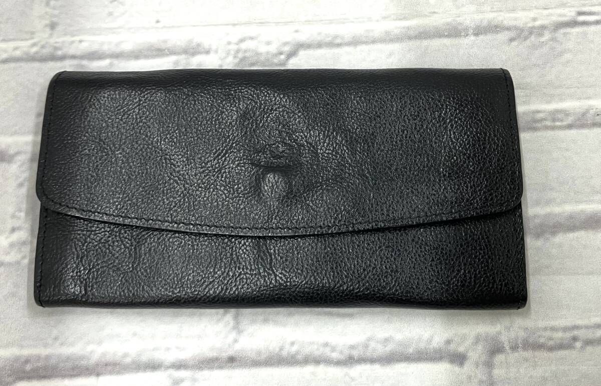 IL BISONTE | イルビゾンテ レザー 長財布 ブラック