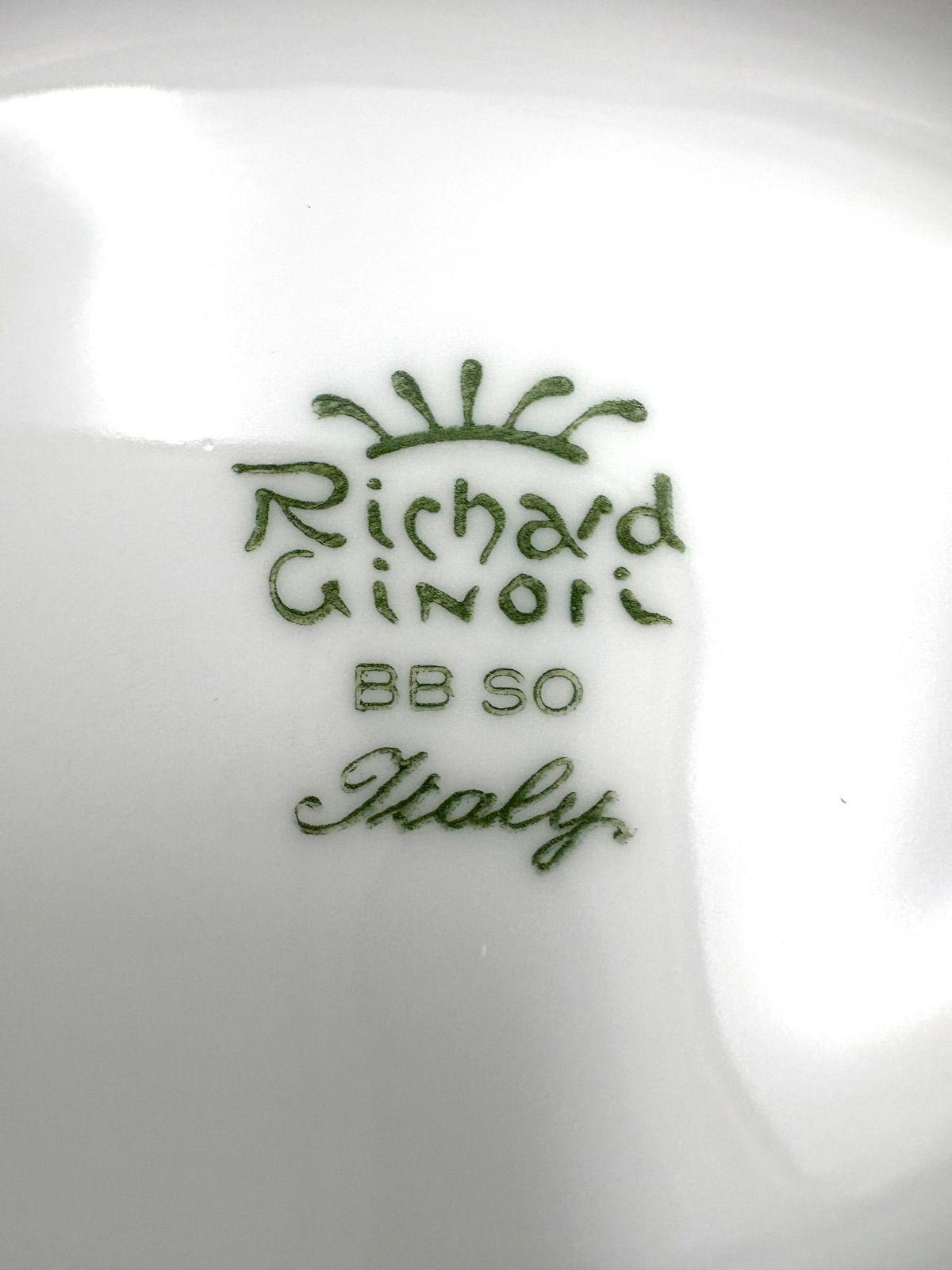  ♥保管品 Richard Ginori リチャードジノリ ベッキオホワイト マスタードポット 大 グレービーボート 蓋付き レードル付き その他 食器