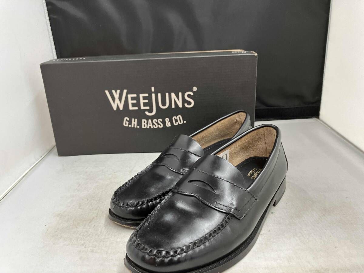 G.H.Bass-Co. ローファー サイズ5 ブラック ユナイテッドアローズ WEEjuns ジーエイチバス