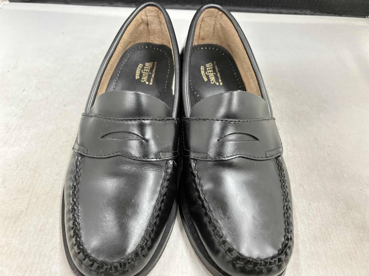 G.H.Bass-Co. ローファー サイズ5 ブラック ユナイテッドアローズ WEEjuns ジーエイチバス