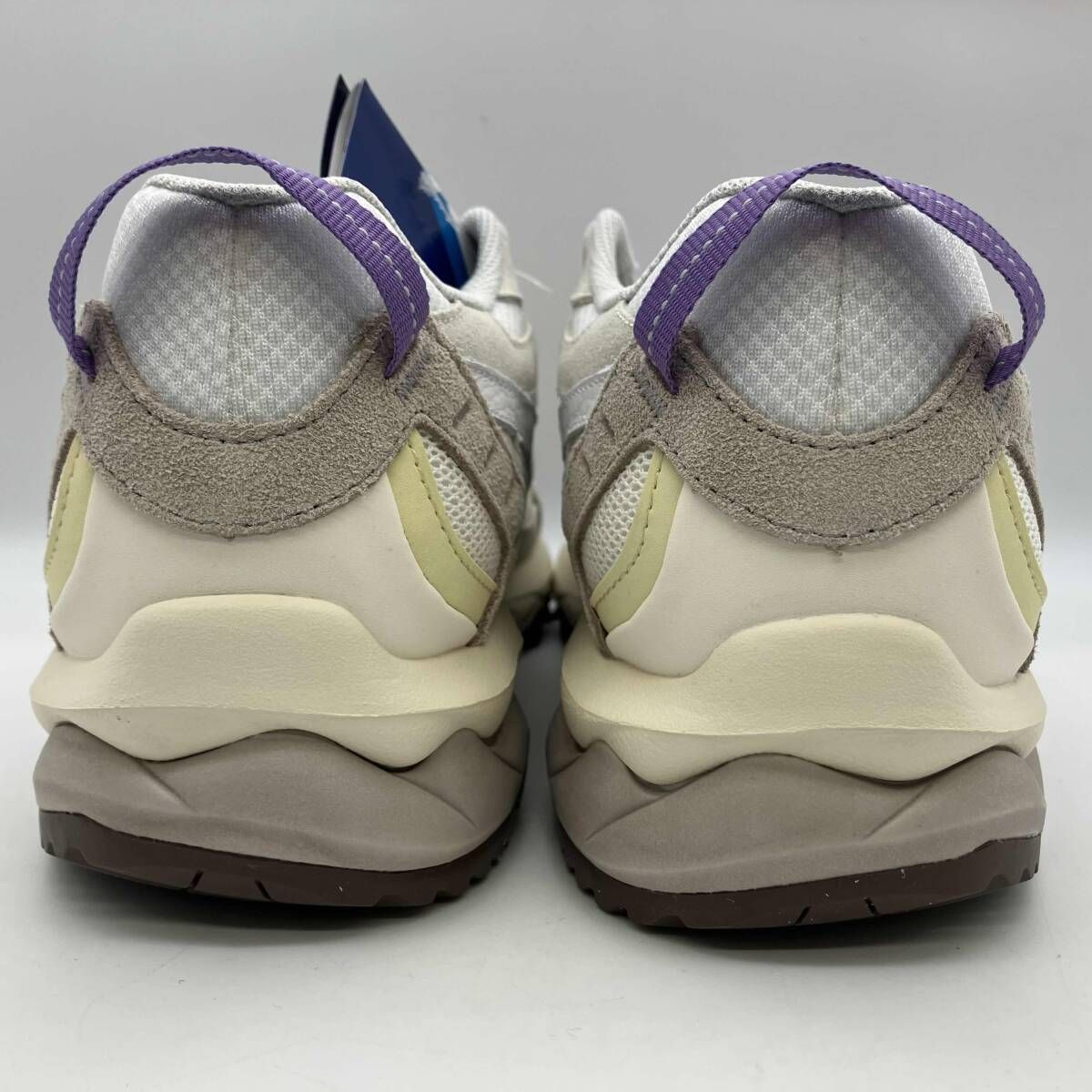 Mizuno WAVE MUJIN TL LIGHT BEIGE WHITE PURPLE ミズノ ウェイブ