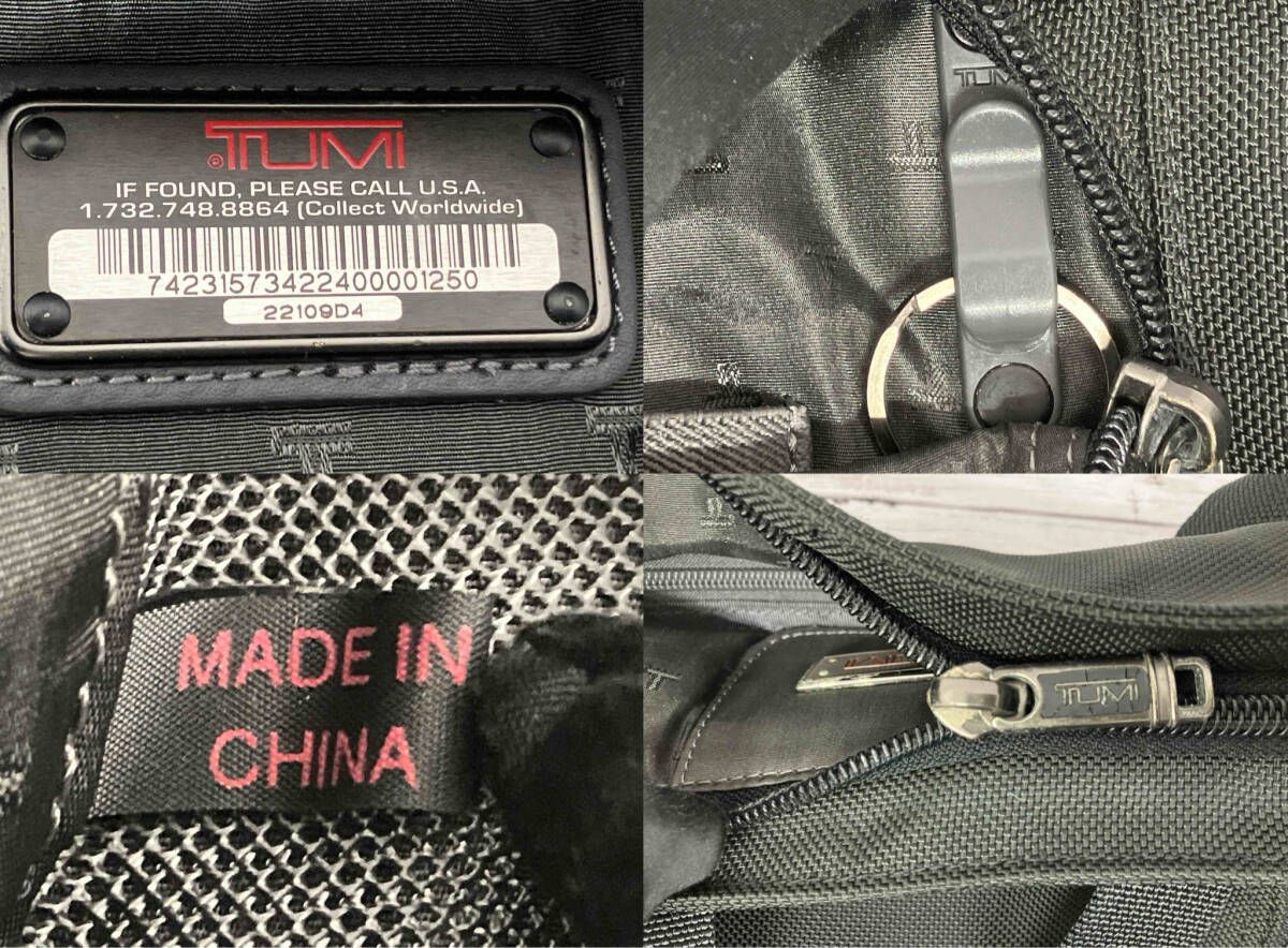 TUMI トゥミ トートバッグ 大容量 日本正規品 A4 B4 Voyageur TUMI(トゥミ) (Black) -waja bazar 美品 海外 ミディアムトートバッグ ミディアム