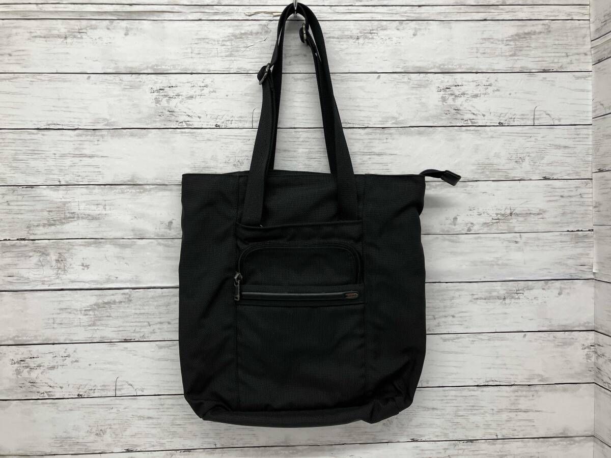 TUMI トゥミ トートバッグ 大容量 日本正規品 A4 B4 Voyageur TUMI(トゥミ) （Black） -waja bazar 美品 海外 ミディアムトートバッグ ミディアム