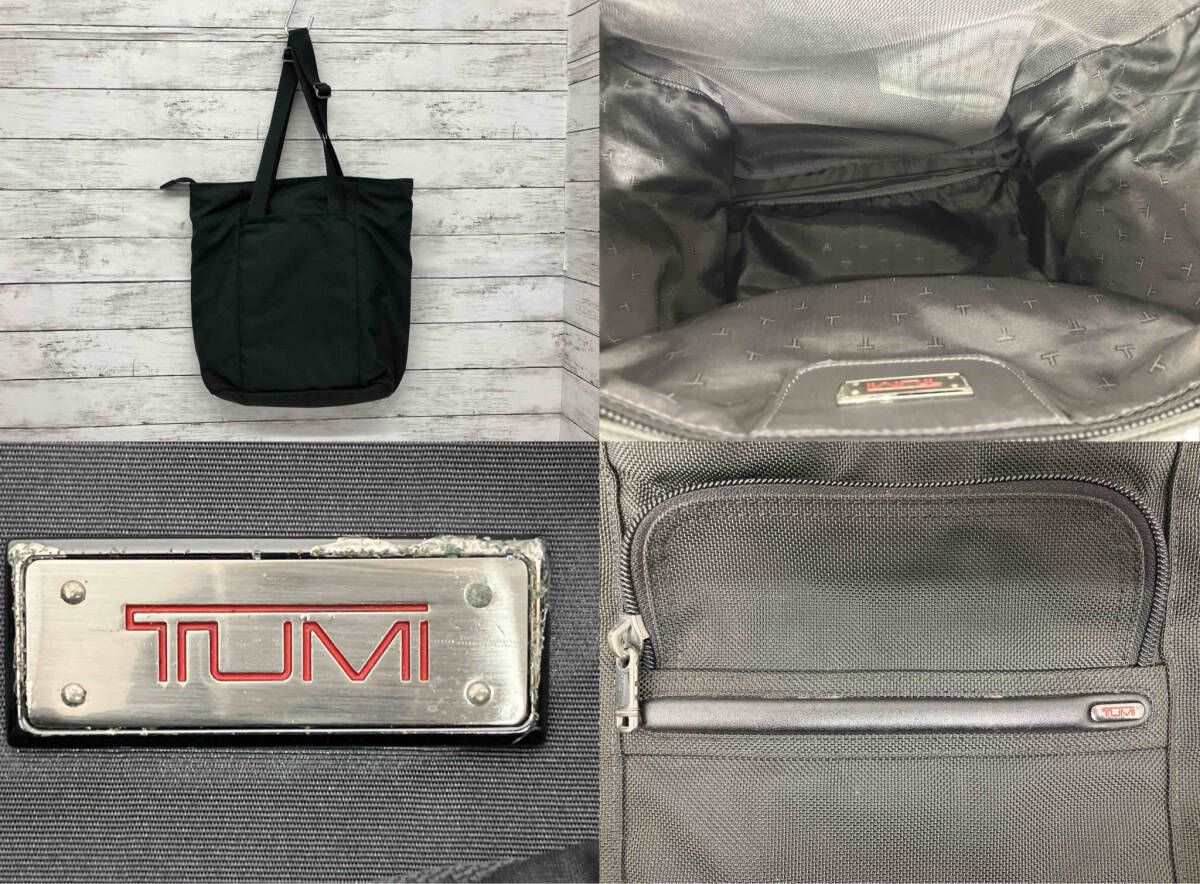 TUMI トゥミ トートバッグ 大容量 日本正規品 A4 B4 Voyageur TUMI(トゥミ) (Black) -waja bazar 美品 海外 ミディアムトートバッグ ミディアム