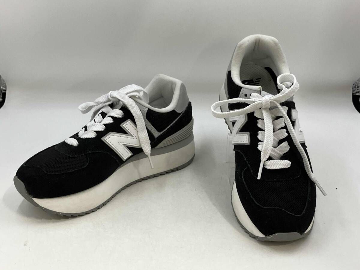 newbalance ニューバランス WL574ZSA 24cm ブラック系 - メルカリ