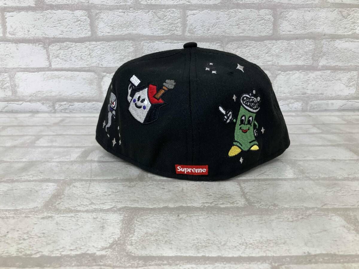 Supreme × ERA Characters S Logo シュプリーム ニューエラ キャラクターズ ロゴ キャップ メンズ ブラック 59 FIFTY 57.7 cm