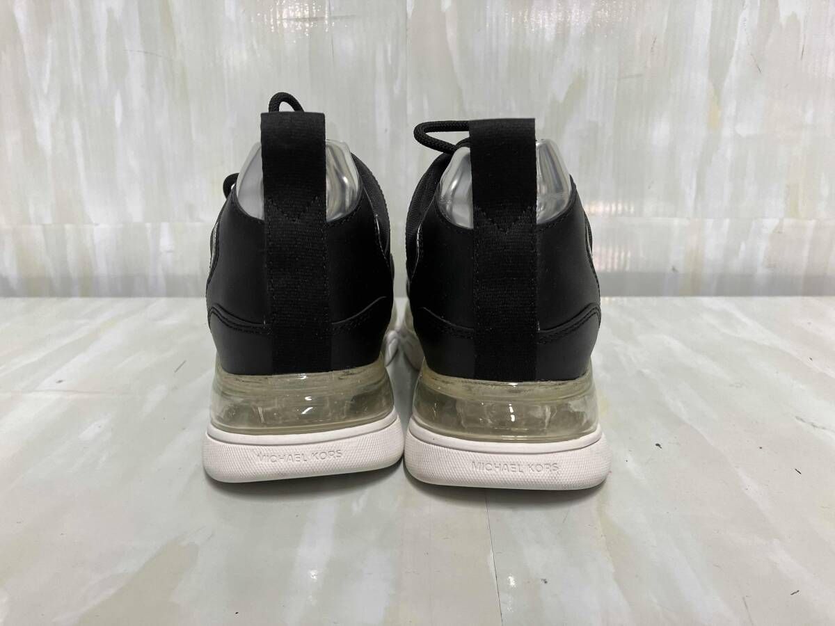 マイケルコース MICHAEL KORS スニーカー シューズ ハイカット ビジュー 黒 ブラック 6M レディース 002-902509050026  | ベクトルパーク MICHAEL KORS スニーカー　ブラック