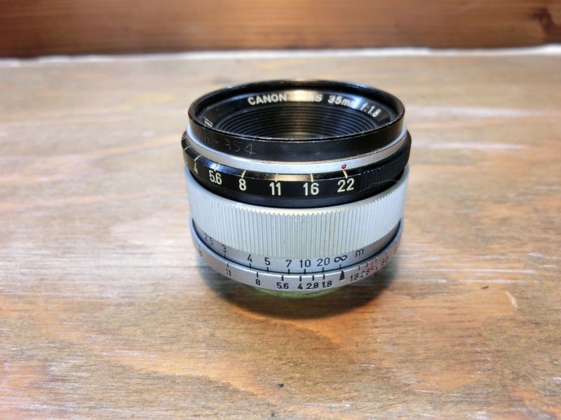 7731 希少 Canon LENS 35mm 1.8 ライカ L39マウント Lマウント 広角