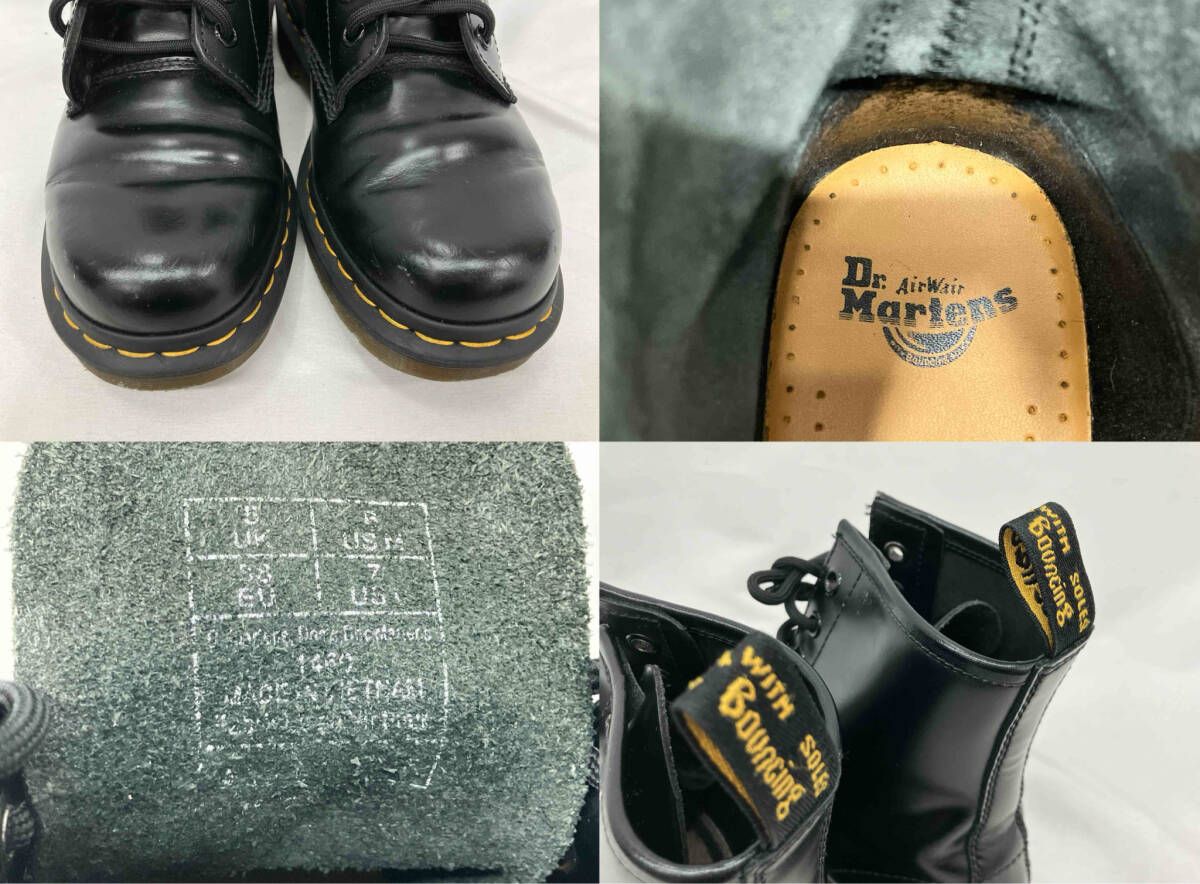 Dr Marten ブラック Martens ドクターマーチン 1460 8ホール サイズUK 5 約24 cm その他 ブーツ 革靴