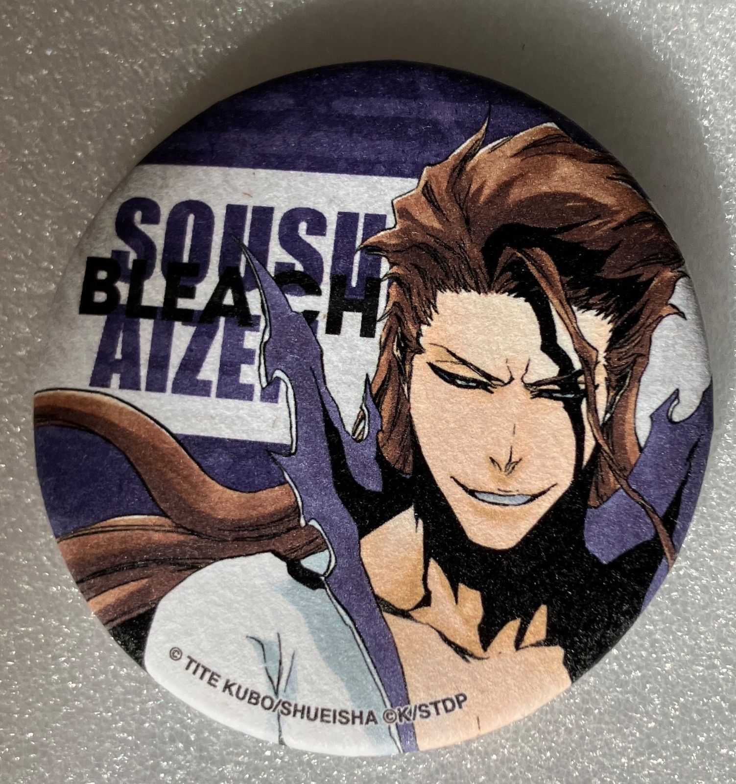 e❌BLEACH❌ 藍染惣右介 崩玉 和紙 缶バッジ - メルカリ