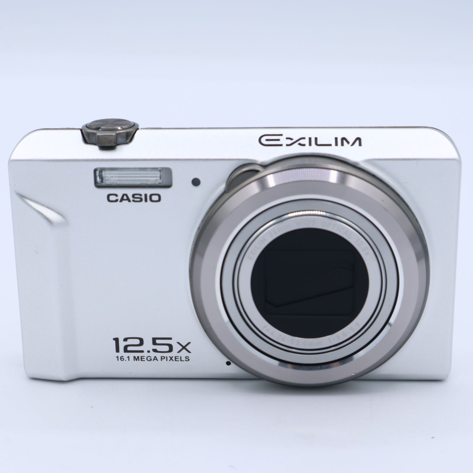 CASIO カシオ デジタルカメラ EXILIM 1610万画素 12.5倍 シルバー EX