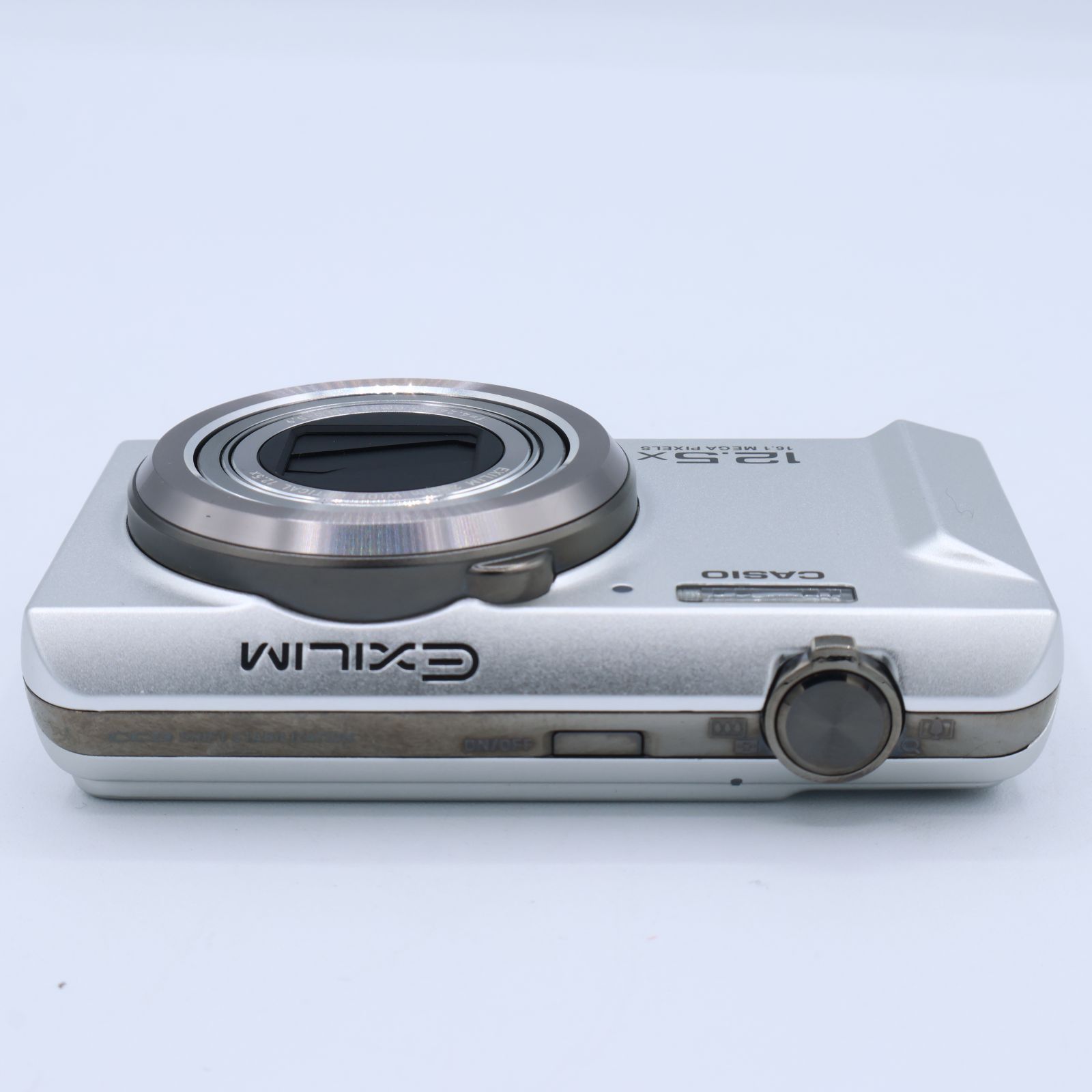 CASIO カシオ デジタルカメラ EXILIM 1610万画素 12.5倍 シルバー EX