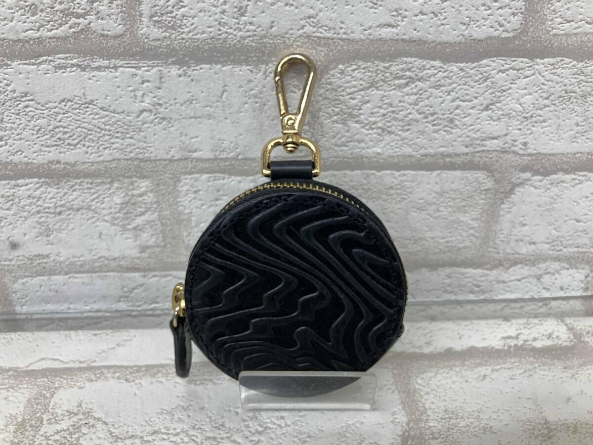 DWS SAAD 小銭入れ 小物入れ エンボスパターン マーブリング ブラック メンズ レディース ユニセックス