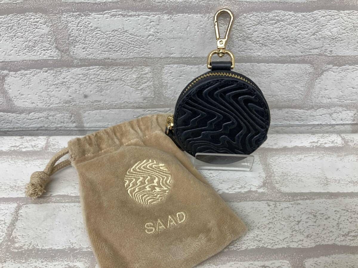 DWS × SAAD 小銭入れ 小物入れ エンボスパターン×マーブリング