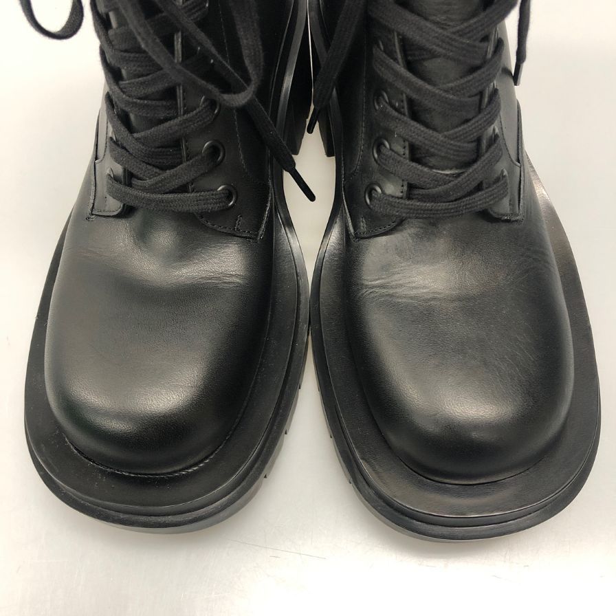 ボッテガヴェネタ ブーツ LUG ANKLE ブラック サイズ36 レディース