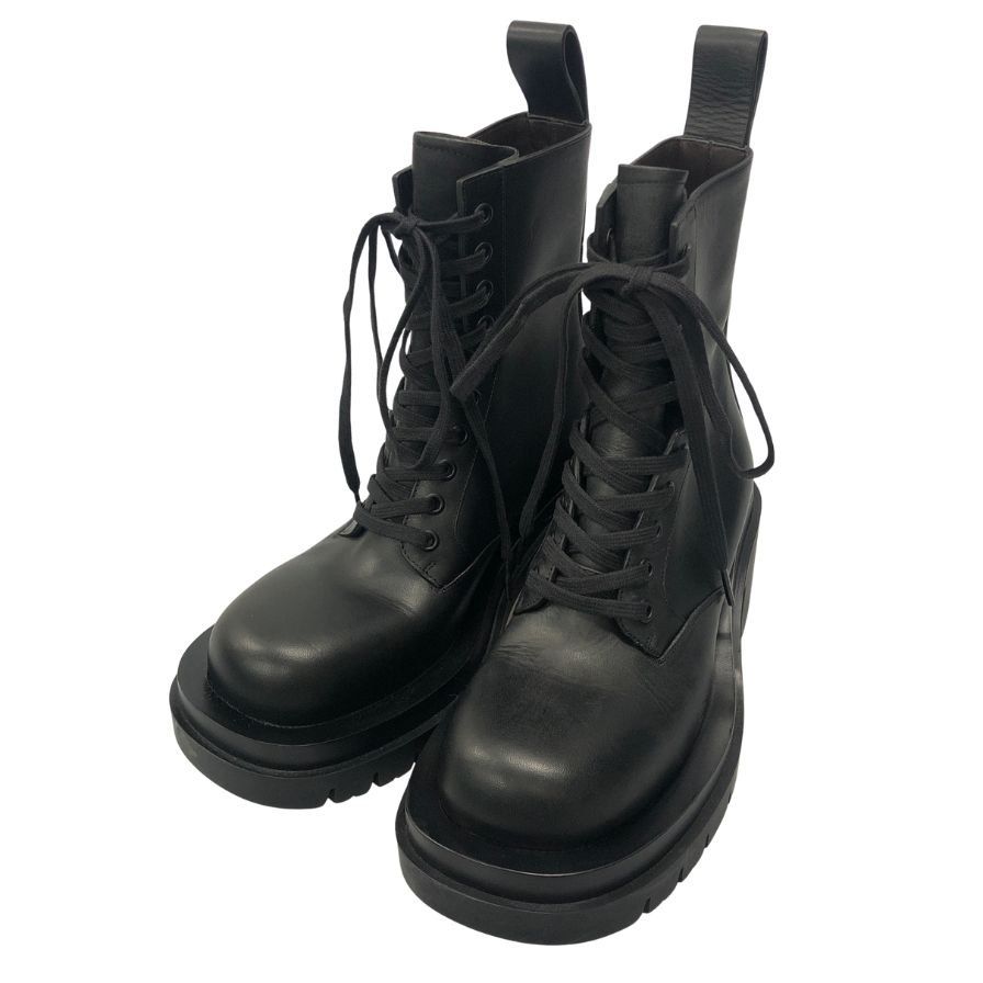 ボッテガヴェネタ ブーツ LUG ANKLE ブラック サイズ36 レディース