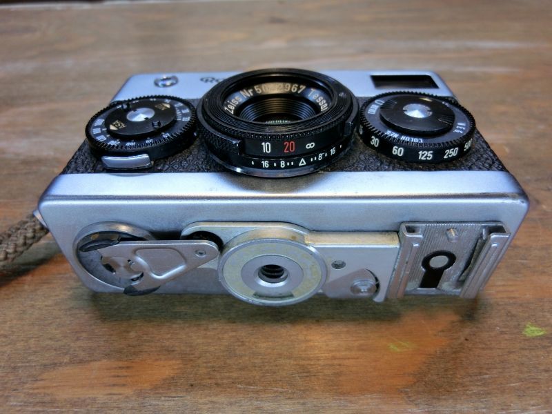 7733 良品 Rollei 35 露出計OK ドイツ製 シルバー ローライ フィルム