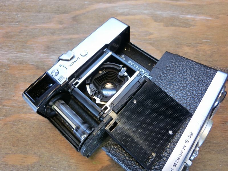 7733 良品 Rollei 35 露出計OK ドイツ製 シルバー ローライ フィルム