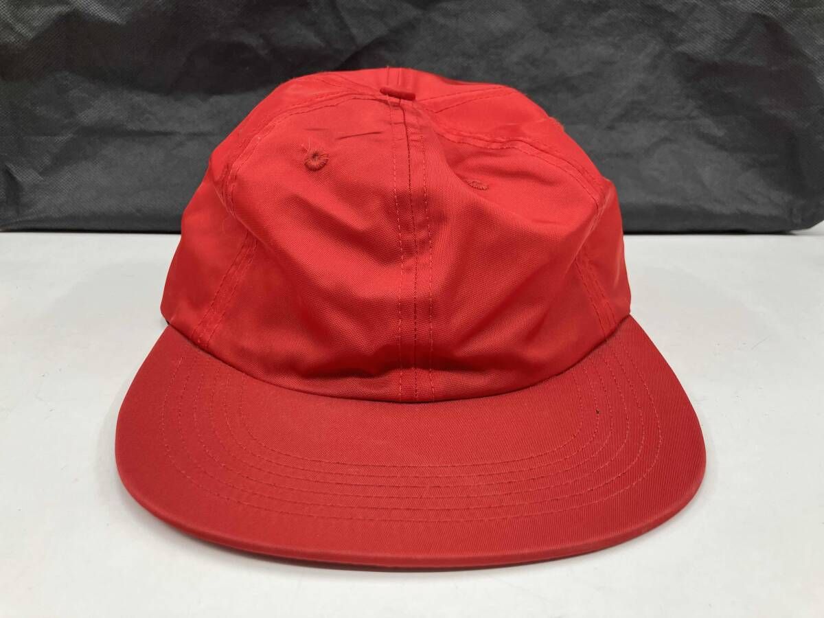 Supreme シュプリーム ナイロンキャップ レッド ベースボールキャップ