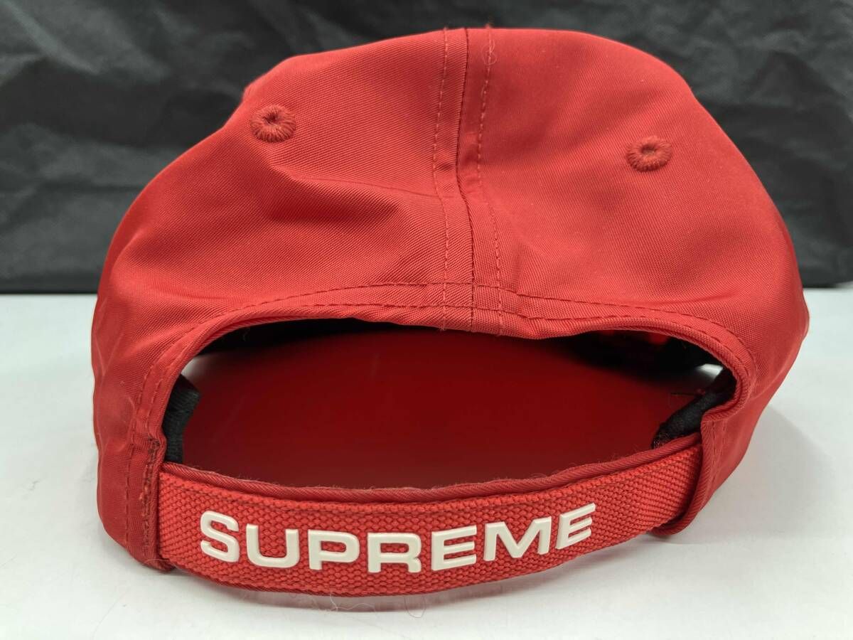 Supreme シュプリーム ナイロンキャップ レッド ベースボールキャップ