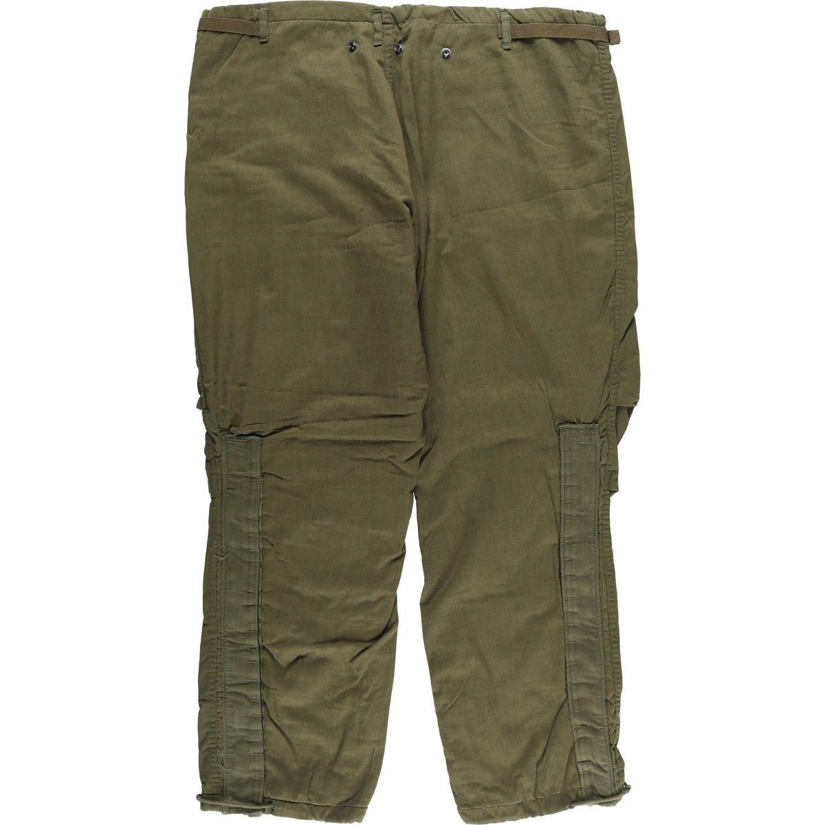 古着 ビッグサイズ 70年代 米軍実品 SUIT ミリタリー オーバーパンツ メンズw 42相当 ヴィンテージ eaa 602328