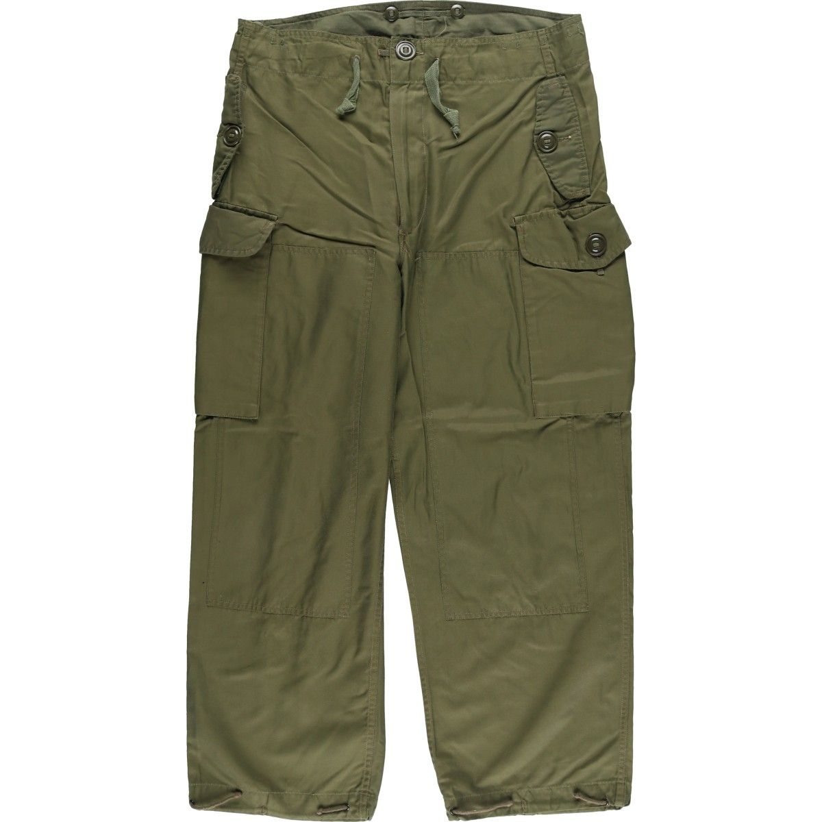 古着ビッグサイズ カナダ軍 80年代 ミリタリー カーゴパンツ 5 REGULAR MEDIM メンズw 40相当 ヴィンテージ|eaa 602327